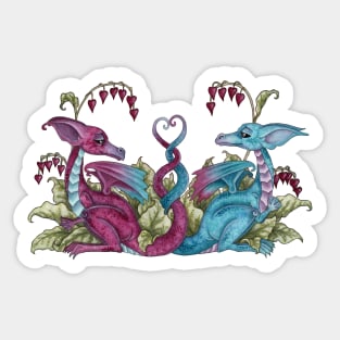 Love Dragons Sticker